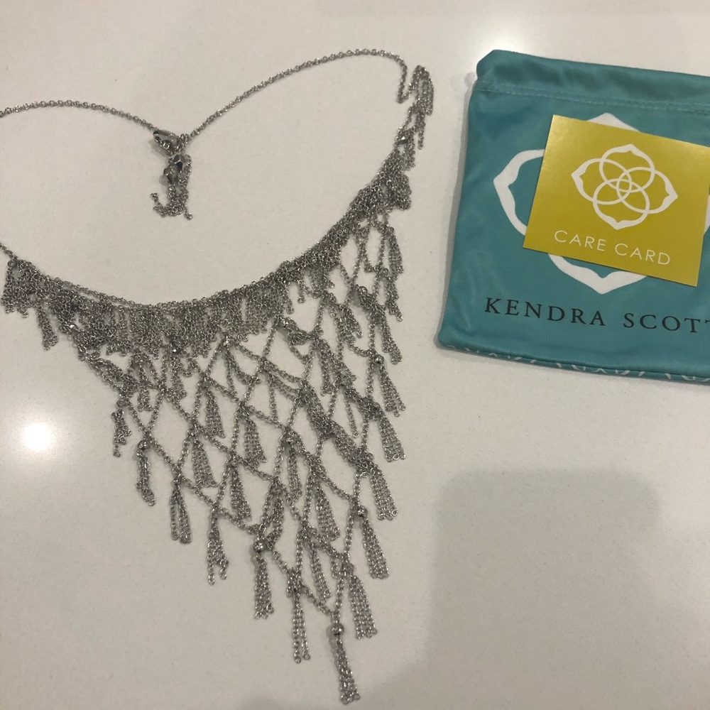 Kendra Scott Georgina Silver Necklace